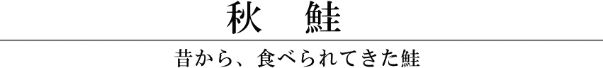 秋鮭|バナー