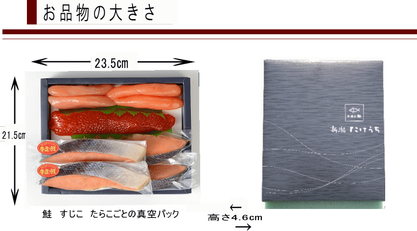 ギフトサイズ