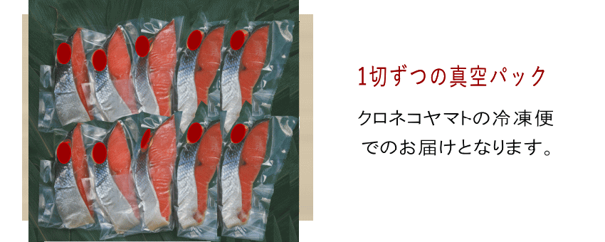 鮭10切真空パック