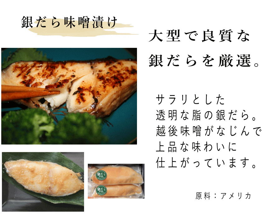 銀だら味噌|説明