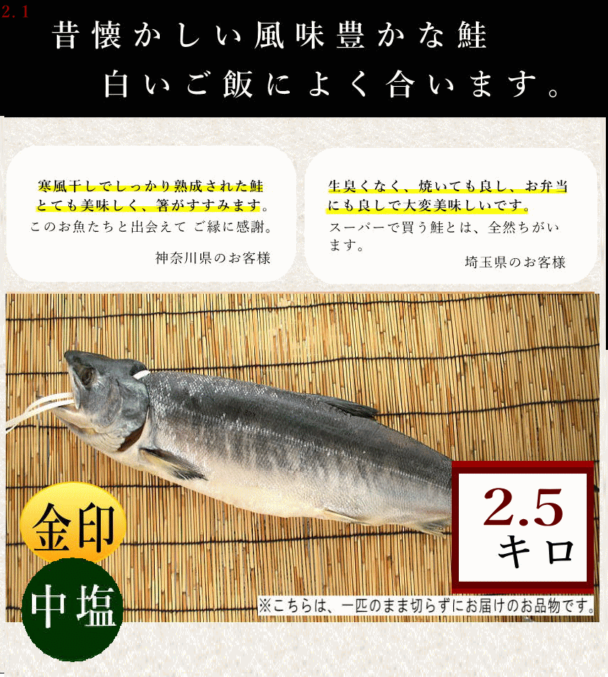 鮭一本2.5