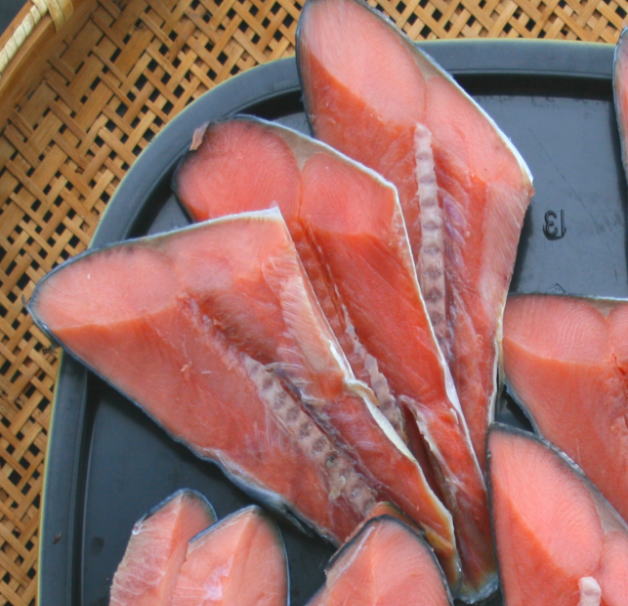 本造り鮭切落とし 約420g【きー306】