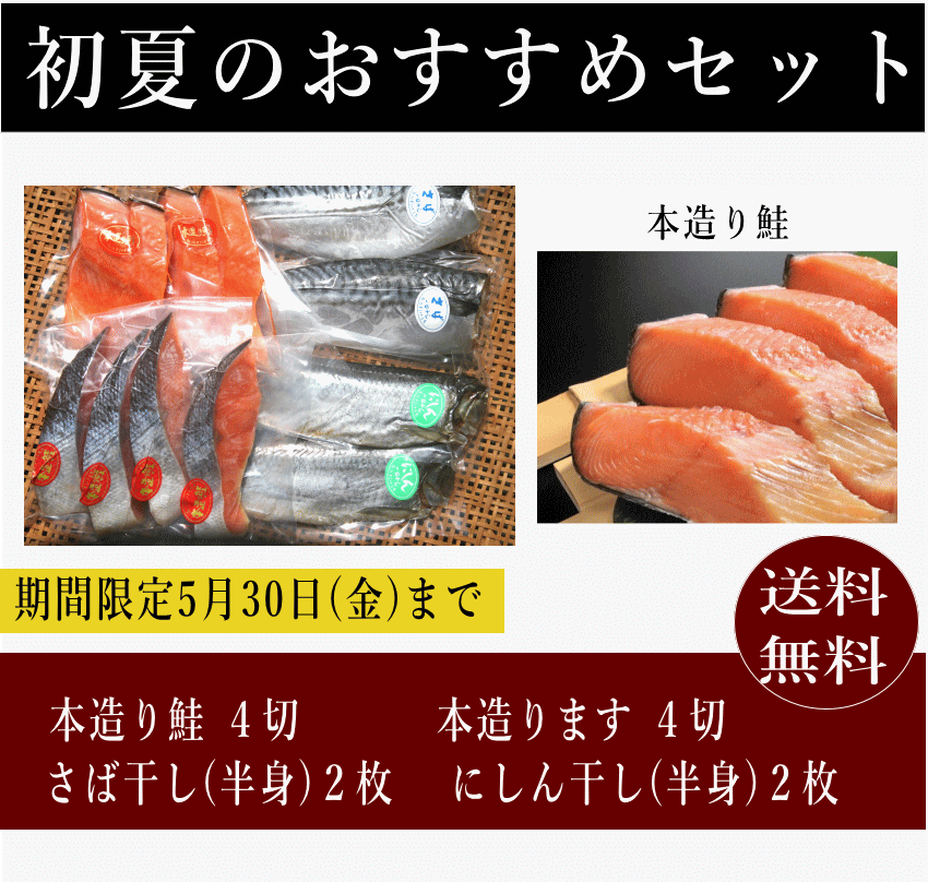 初夏のおすすめセット